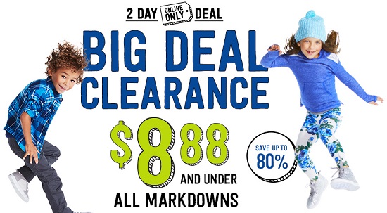 Crazy 8 - Big Deal Clearance 8.88 and under