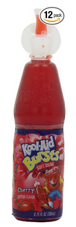 Kool-Aid Bursts, Cherry, 6.75-Ounce Bottles (Pack of 12)