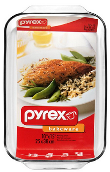 Pyrex Bakeware 4.8 Quart Oblong Baking Dish