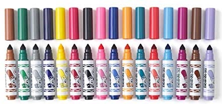 Crayola Wash Pip Squeaks Markers, Broad Line (16 Count) - $3.89 (reg.  $6.99), Great price