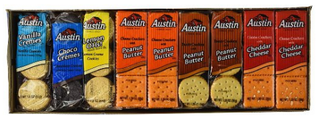 Austin Cookies & Crackers Variety Pack, 45 ct