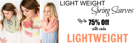 Cents of Style - Lightweight Spring Scarves