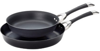 Circulon Symmetry Hard Anodized Nonstick 10-Inch and 12-Inch Skillets Twin Pack'