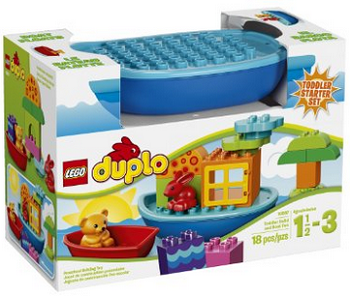 LEGO DUPLO Toddler Build and Boat Fun Building Set 10567