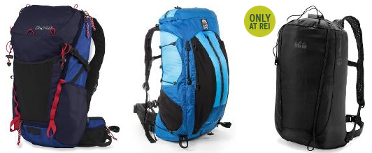 REI Outlet - backpacks