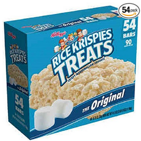 Rice Krispies Treats, Original Marshmallow, 0.78oz bars, 54ct