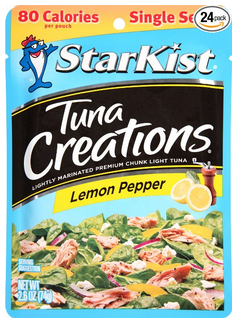 StarKist Tuna Creations, Lemon Pepper, 2.6 Ounce (Pack of 24)