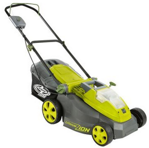 Sun Joe iON16LM 40-Volt 16 in. Cordless Electric Lawn Mower with Brushless Motor