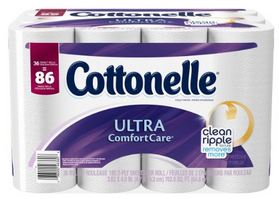 Cottonelle Ultra ComfortCare Bath Tissue, 36 Family Size Rolls