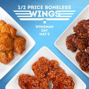 Sonic-Half-priced-wings-may-5