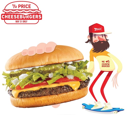 Sonic-half-price-cheeseburgers-may-31-only