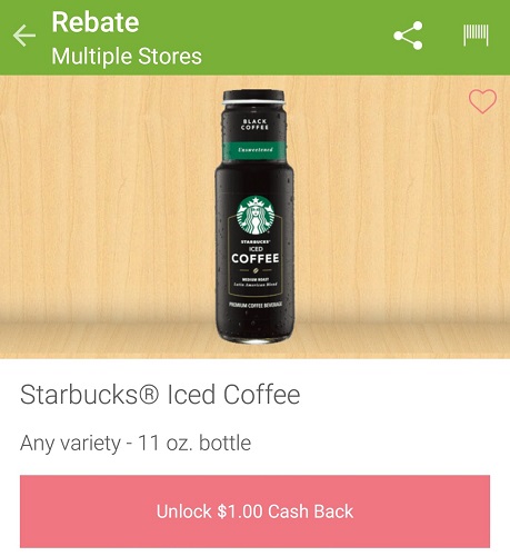 Starbucks-iced-coffee-ibotta-target-deal