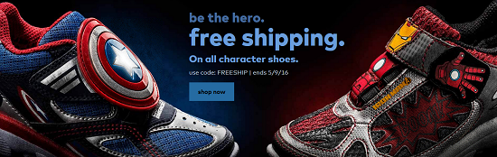 Stride Rite - free shipping on character shoes