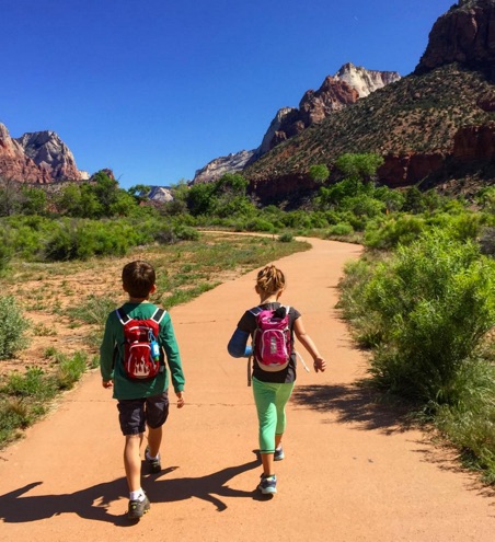 Zion-HIking-easy-trail