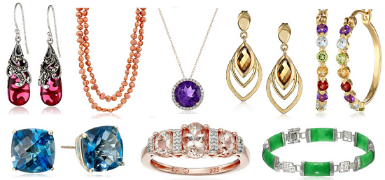 Amazon Gold Box - A Rainbow of Colorful Jewelry
