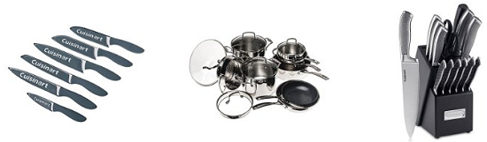Amazon Gold Box - Cuisinart Cookware and Cutlery