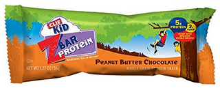 CLIF KID ZBAR - Protein Snack Bar, Peanut Butter Chocolate
