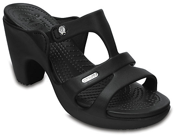 Crocs Women’s Cyprus V Heel, Black