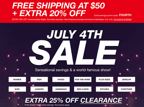 Macy's - 4th of July Sale