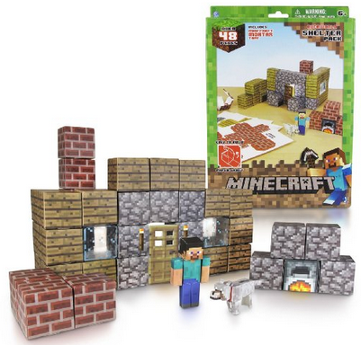 Minecraft Papercraft Shelter Set-2