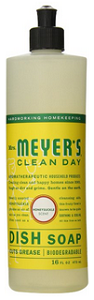 Mrs. Meyer's Clean Day Liquid Dish Soap, Honeysuckle, 16 Fluid Ounce