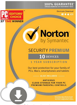 Norton Security Premium - 10 Devices [Download Code]