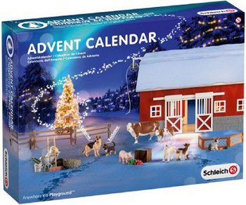 Schleich Christmas on The Farm Advent Calendar Set
