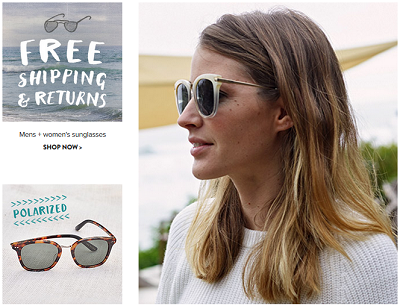 TOMS - Sunglasses free shipping