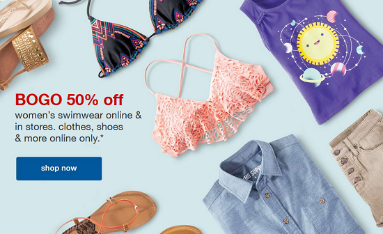 Target - BOGO50 Swimwear, Clothes, Shoes and more