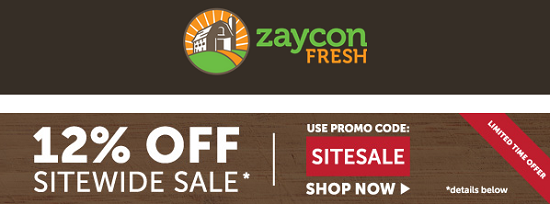 Zaycon - 12percent off sitewide