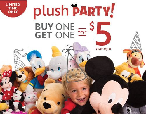 Disney Store - plush party