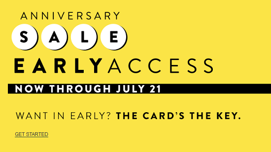 Nordstrom - Anniversary Sale Eary Access