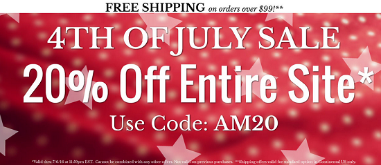 Oneida - 4th of July Sale