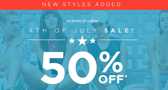 PacSun - 4th of July Sale