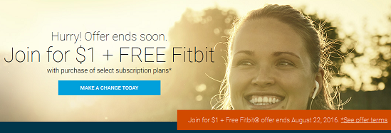 Weight Watchers - join for 1dollar plus free fitbit