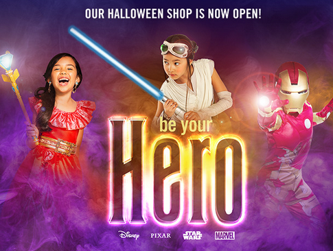 Disney Store - Halloween Shop open