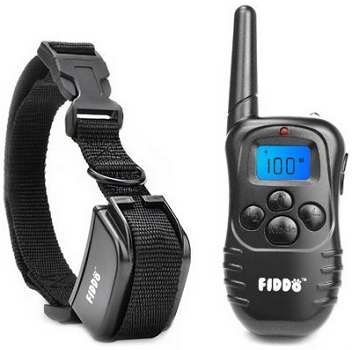 Fiddo Electric Dog Collar 330 Yards Remote Dog Training E-collar