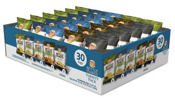 Lay's Kettle Chips Variety Pack, 1.375 oz Bags, 30 Count