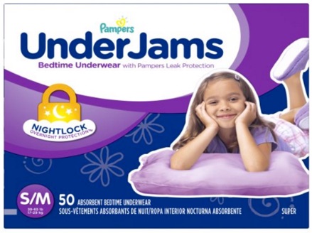 Pampers Girls Easy Ups Training Underwear, 4T-5T (Size 6), 60 Count -  $14.95 shipped, just $0.25 each (beats Costco!)
