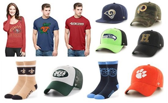 amazon-gold-box-47-nfl-and-ncaa-hat-and-tees