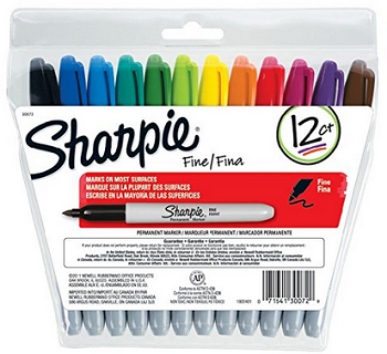 sharpie-permanent-markers-fine-point-assorted-colors-re-sealable-pouch-12-count