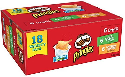 Pringles Snack Stacks, Flavored Variety Pack, 18 Count - $5.64 with ...