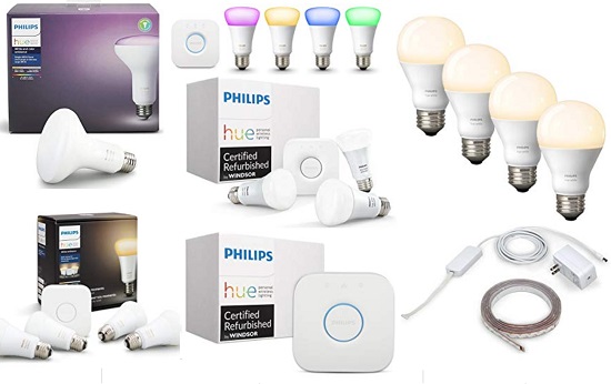 radioactivity Supply mouse Amazon Gold Box - Save 30% or more on Philips Hue Smart Home Refurbished  products