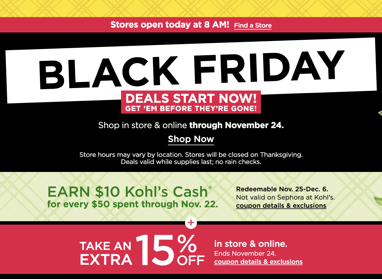 Target, Lowe's, Best Buy start early Black Friday sales, Walmart