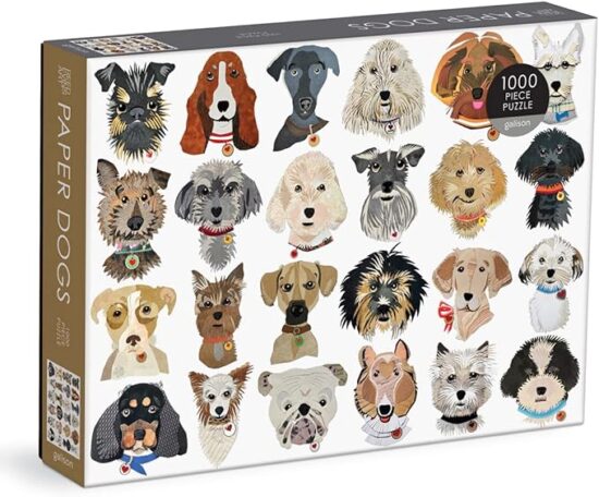 Galison Paper Dogs 1000-pc Puzzle – $4.23 (reg. $16.99)